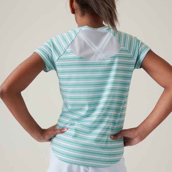 Athleta Girl Comeback Tee Size Small/7 - Picture 2 of 16